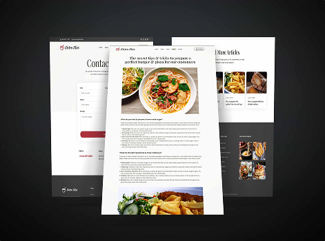 Restaurant Blog